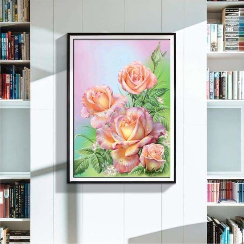 Full Drill - 5D DIY Diamond Painting Kits Pretty Watercolor 