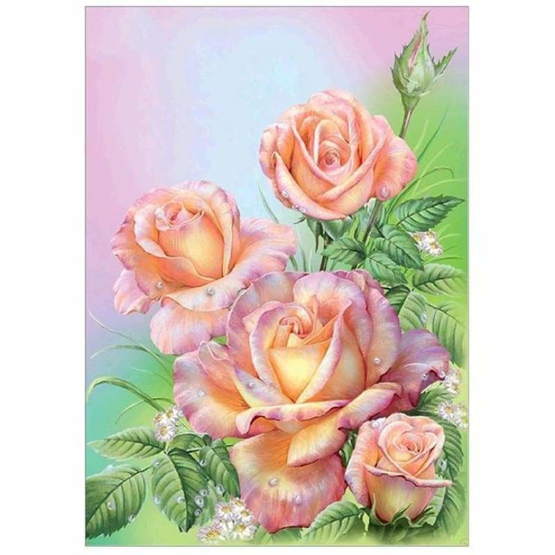 Full Drill - 5D DIY Diamond Painting Kits Pretty Watercolor 