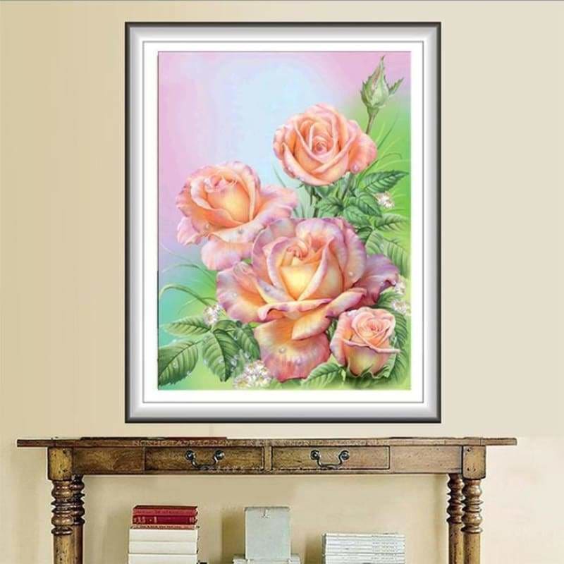 Full Drill - 5D DIY Diamond Painting Kits Pretty Watercolor 