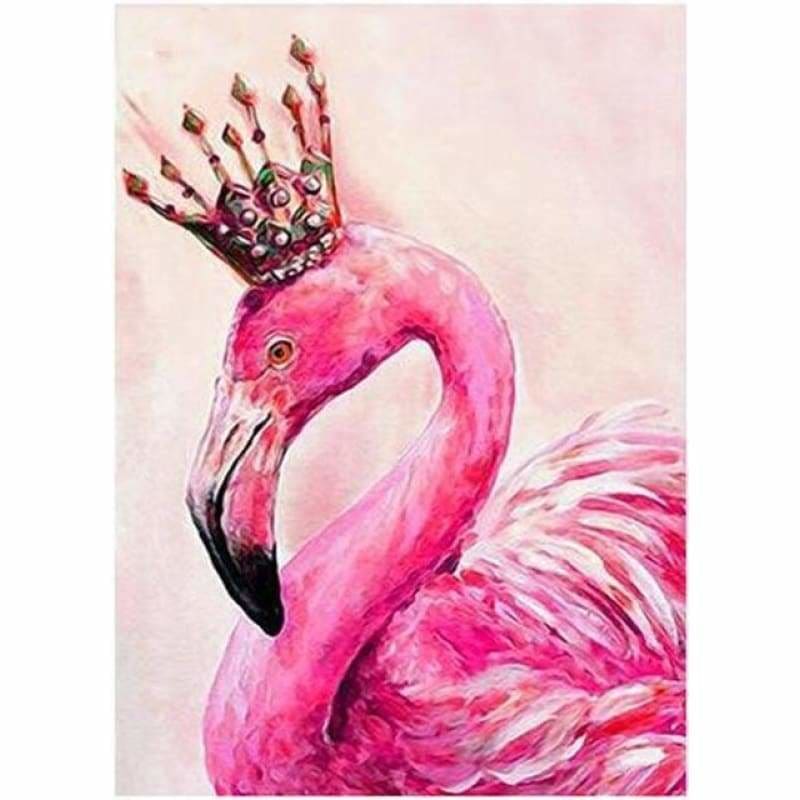 Full Drill - 5D DIY Diamond Painting Kits Queen Flamingo - NEEDLEWORK KITS