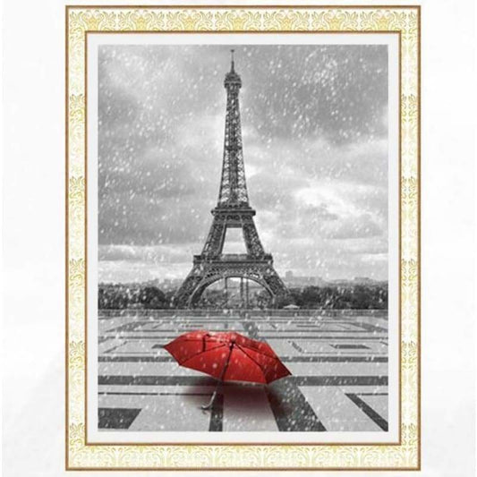 Full Drill - 5D DIY Diamond Painting Kits Rainy Landscape