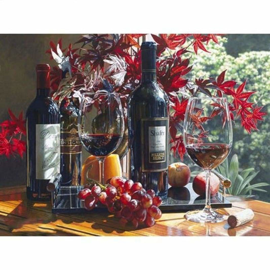 Full Drill - 5D DIY Diamond Painting Kits Special Wine Goblet - NEEDLEWORK KITS