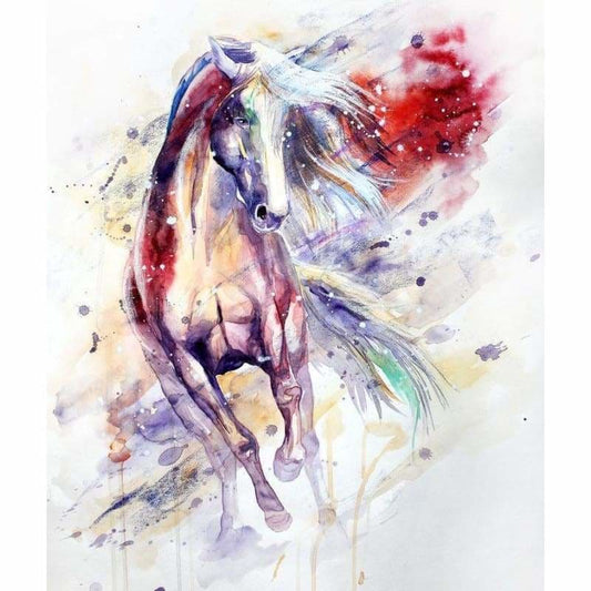 Full Drill - 5D DIY Diamond Painting Kits Visional Horse
