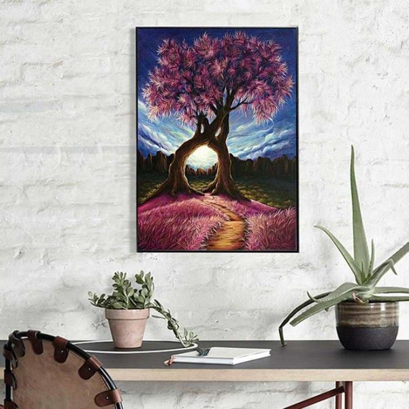 Full Drill - 5D DIY Diamond Painting Kits Warm Trees in Love