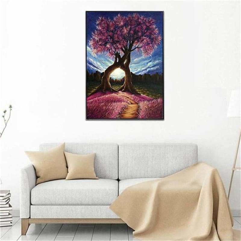 Full Drill - 5D DIY Diamond Painting Kits Warm Trees in Love