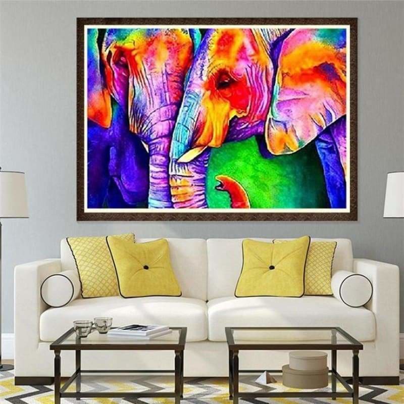 Full Drill - 5D DIY Diamond Painting Kits Watercolor Loving 