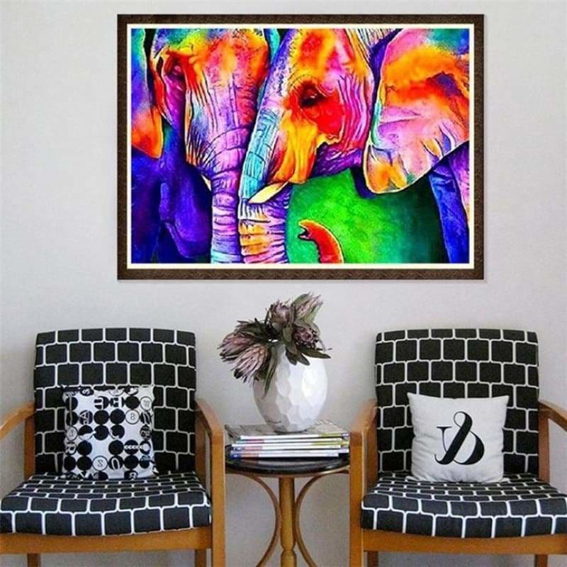Full Drill - 5D DIY Diamond Painting Kits Watercolor Loving 