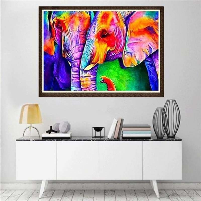 Full Drill - 5D DIY Diamond Painting Kits Watercolor Loving 