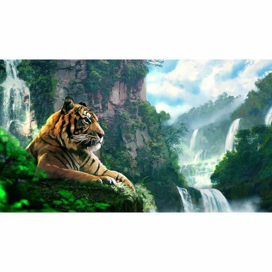 Full Drill - 5D DIY Diamond Painting Tiger Embroidery