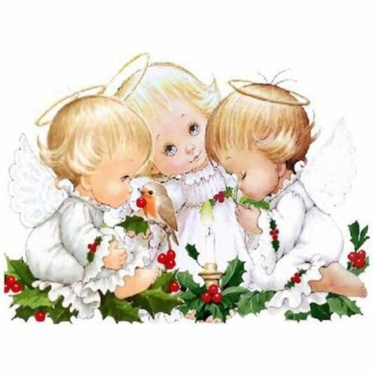 Hot Sale Angel Wings Portrait Home Decor Full Drill - 5D Diy