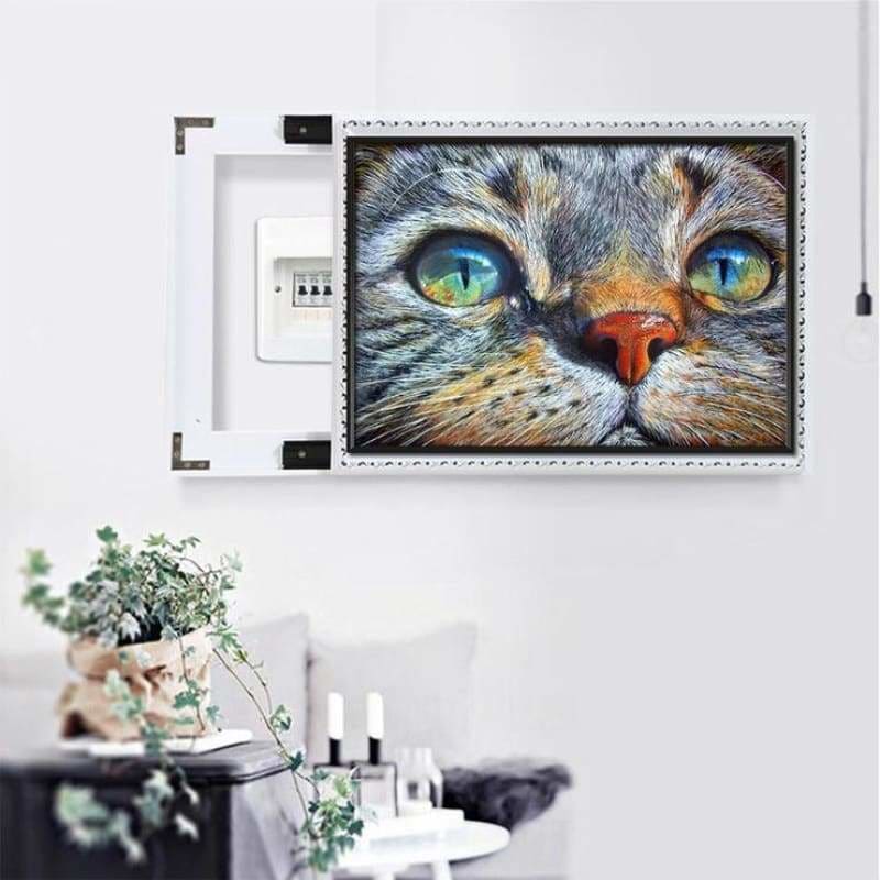 Hot Sale Cat Face Full Drill - 5D Diy Embroidery Cross 