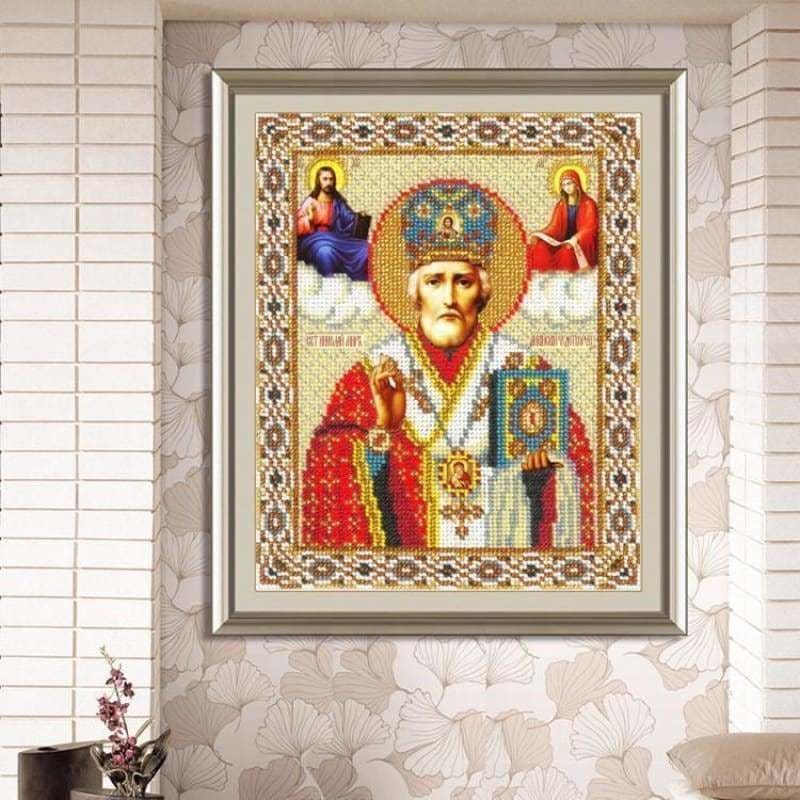 Hot Sale Christian  Full Drill - 5D Diy Diamond Painting Cross Stitch Kits VM1382 - NEEDLEWORK KITS