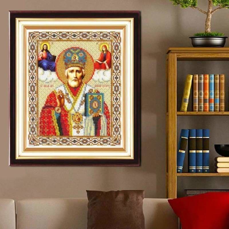 Hot Sale Christian  Full Drill - 5D Diy Diamond Painting Cross Stitch Kits VM1382 - NEEDLEWORK KITS