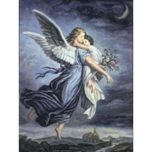 Hot Sale Rhinestone Angel Full Drill - 5D Diy Diamond