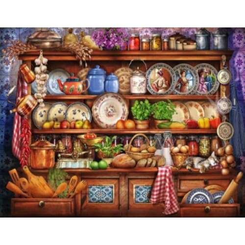 Kitchen Clutter - Full Drill Diamond Painting - NEEDLEWORK KITS
