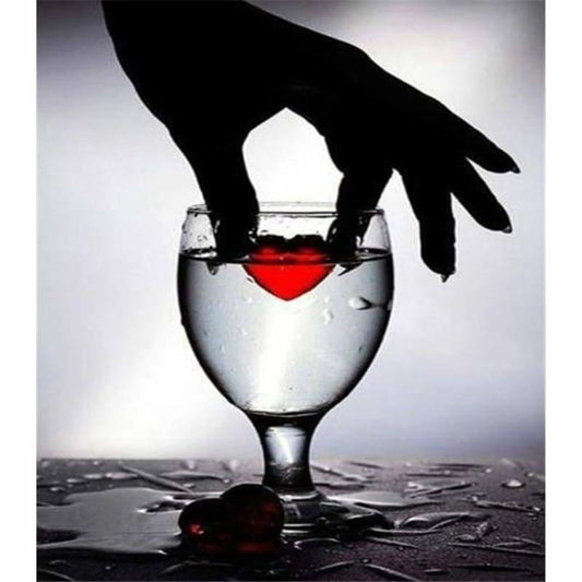 Modern Art Wine Glass Full Drill - 5D Diy Diamond Painting