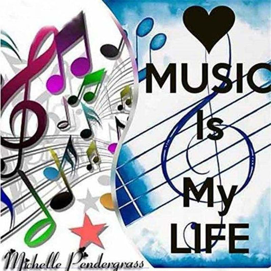 Musical Note Full Drill - 5D DIY Diamond Painting Kits Arts