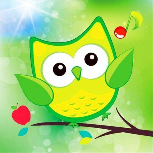 New Arrival Cartoon Cute Owl Full Drill - 5D Diy Diamond