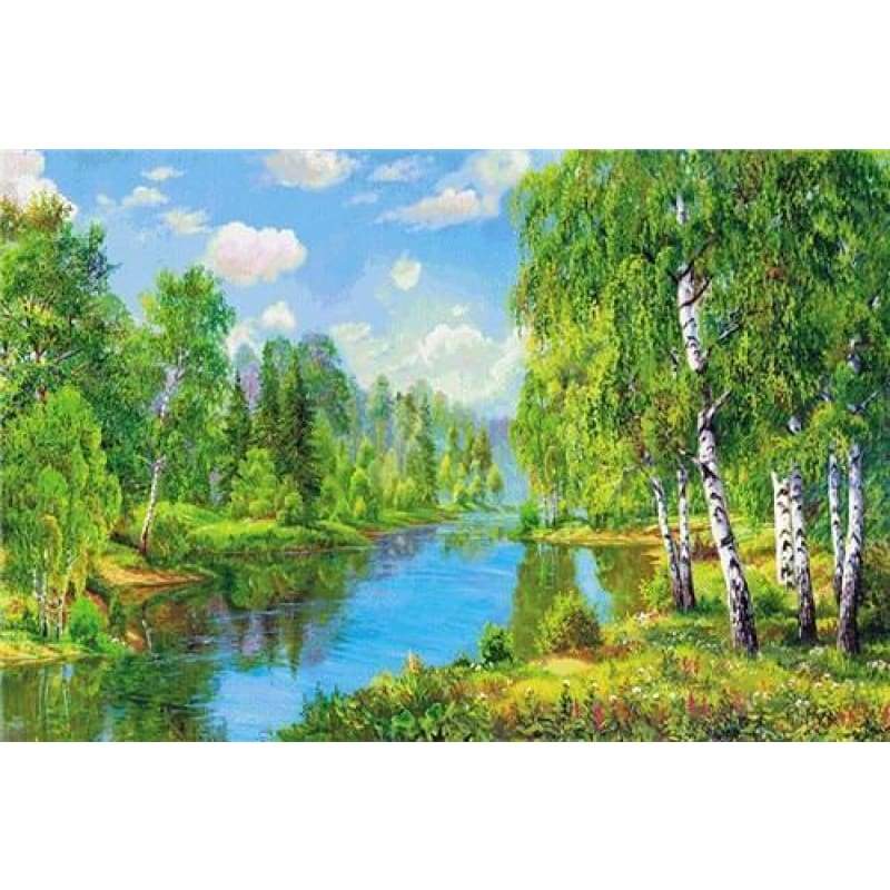 Full Drill - 5D DIY Diamond Painting Kits Beautiful Natural Scene - NEEDLEWORK KITS