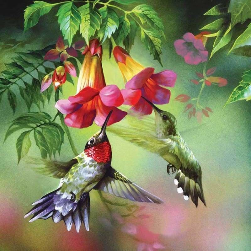 New Canvas Cute Bird Full Drill - 5D Diy Diamond Painting 