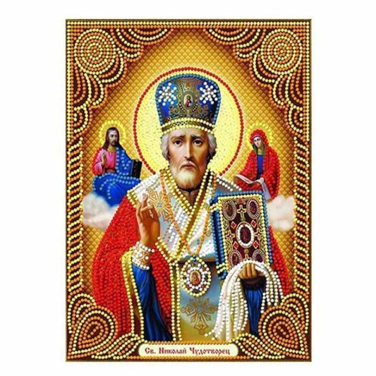 New Catholicism Portrait Full Drill - 5D Diy Embroidery