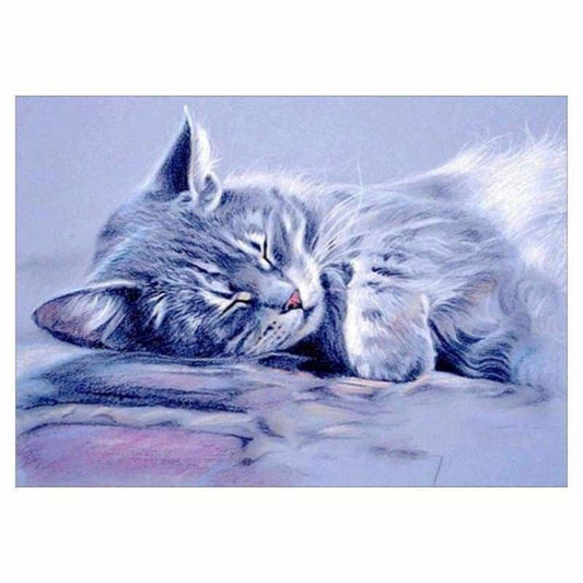 New Hot Sale Cat Full Drill - 5D Diy Full Diamond Painting