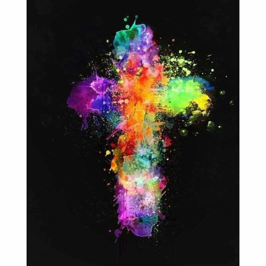 New Hot Sale Christianity Cross Pattern Full Drill - 5D Diy