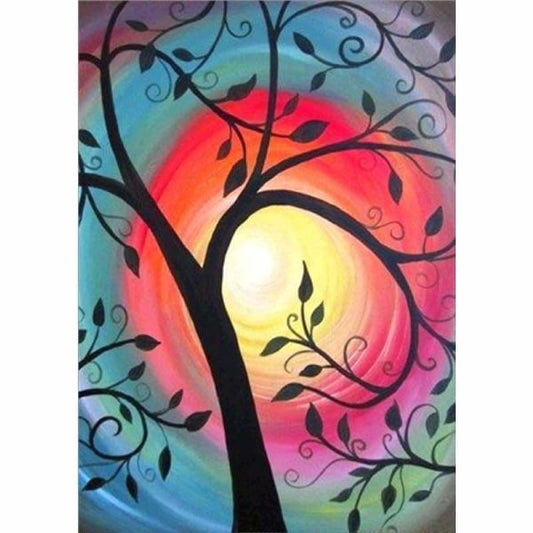 New Hot Sale Color Tree Full Drill - 5D Diy Diamond Painting