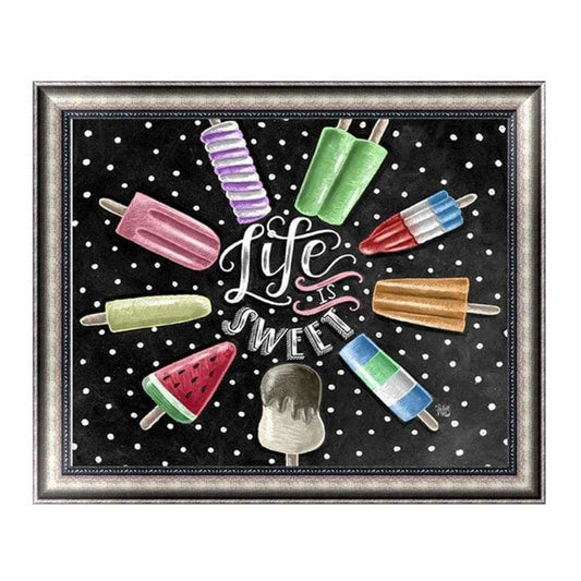 New Hot Sale Colorful Ice Cream Full Drill - 5D DIY Diamond