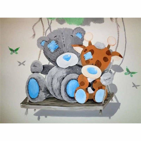 New Hot Sale Cute Bear Gift Full Drill - 5D Diy Diamond