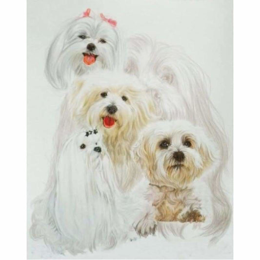 New Hot Sale Decorating Dog Picture Full Drill - 5D Diy