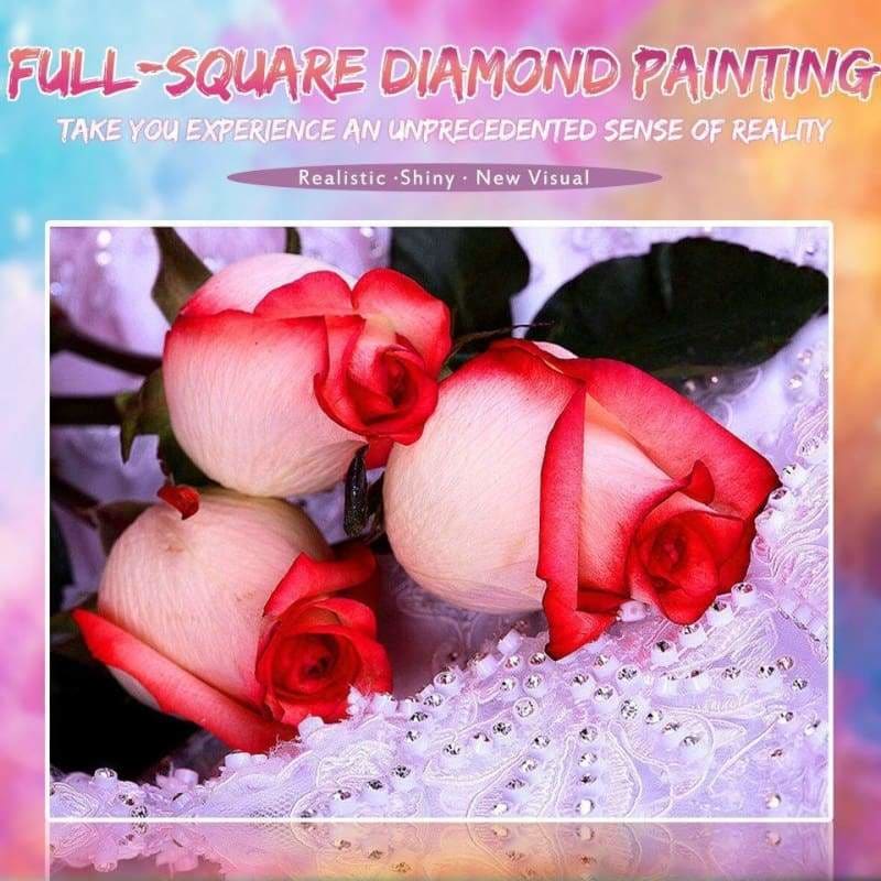 New Hot Sale Flower Pattern Full Drill - 5D Diy Diamond 