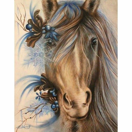 New Hot Sale Full Square Diamond Horse Diy Full Drill - 5D