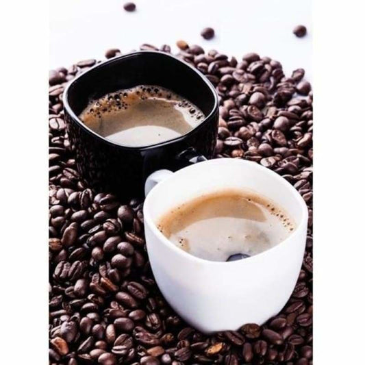 New Hot Sale Full Square Drill Coffee Cup Full Drill - 5D