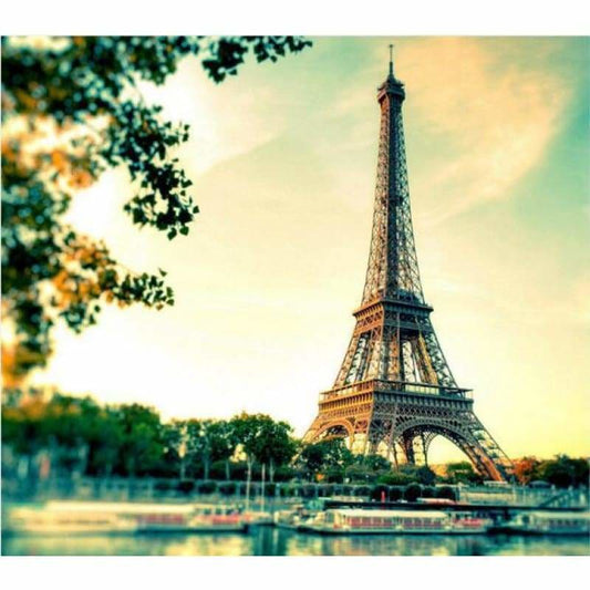 New Hot Sale Landscape Eiffel Tower Full Drill - 5D Diy