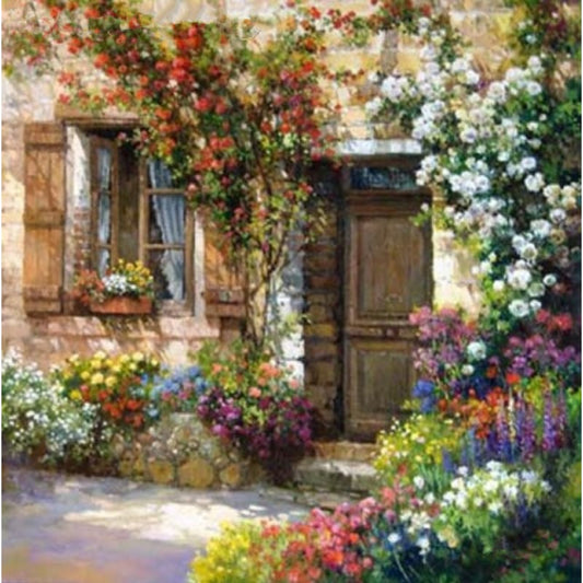 New Hot Sale Landscape Garden Door Diy Full Drill - 5D