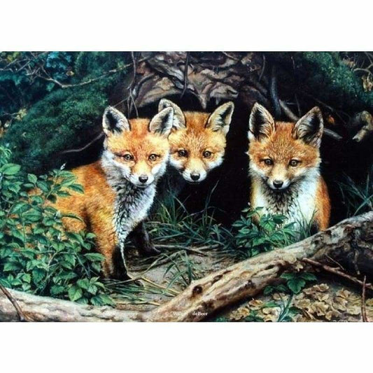 New Hot Sale Mosaic Decor Animal Fox Full Drill - 5D DIY