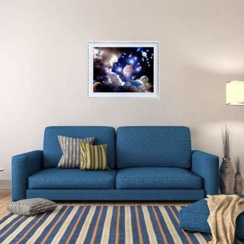 New Hot Sale Space Star Wall Decor Full Drill - 5D Diy 