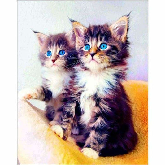 New Oil Painting Style Cat Full Drill - 5D Diy Diamond