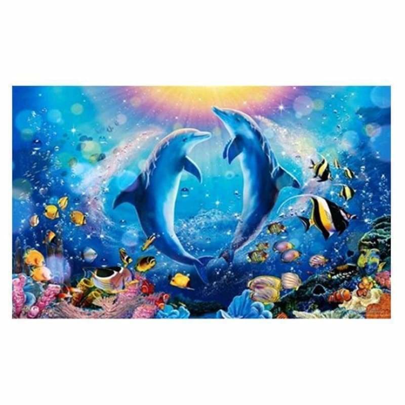 New Special Dolphin Full Drill - 5D Diy Diamond Painting 