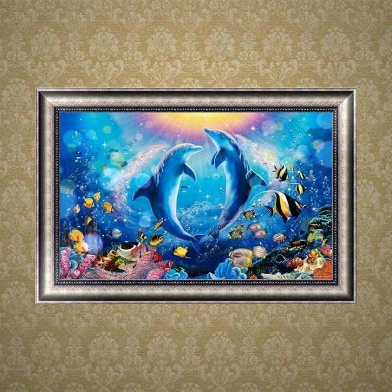 New Special Dolphin Full Drill - 5D Diy Diamond Painting 