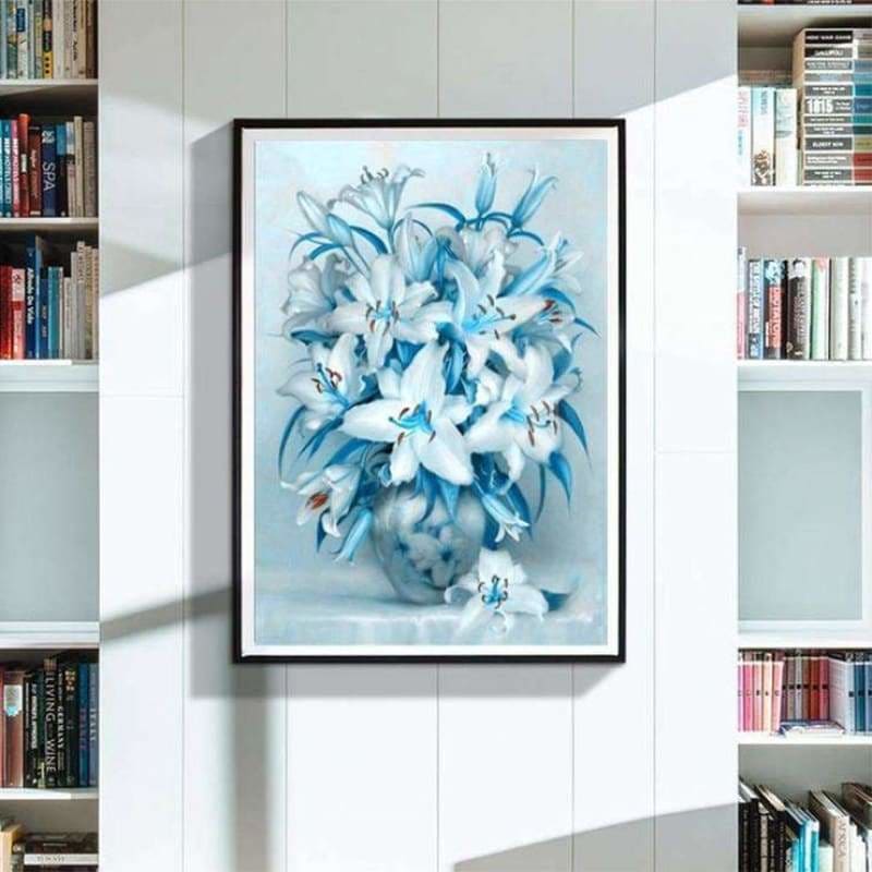 Oil Painting Style Flower Decor Full Drill - 5D Diy Diamond 