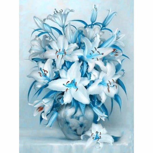 Oil Painting Style Flower Decor Full Drill - 5D Diy Diamond 