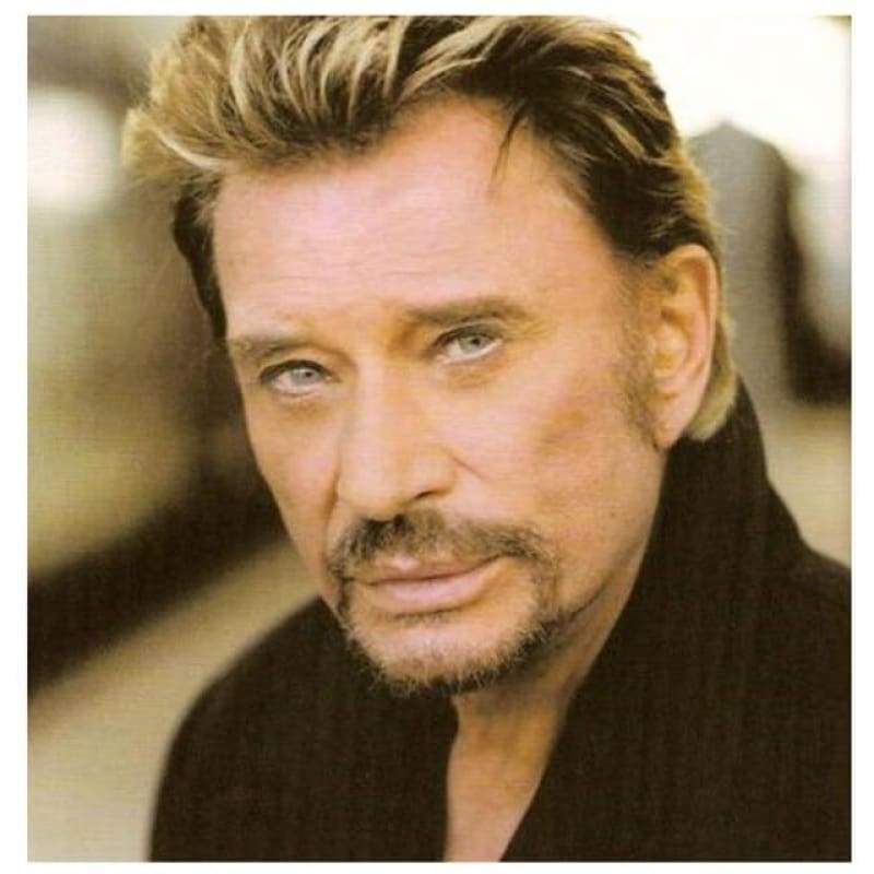 Full Drill - 5D Diamond Painting Kits Famous Pop Star Johnny Hallyday - NEEDLEWORK KITS