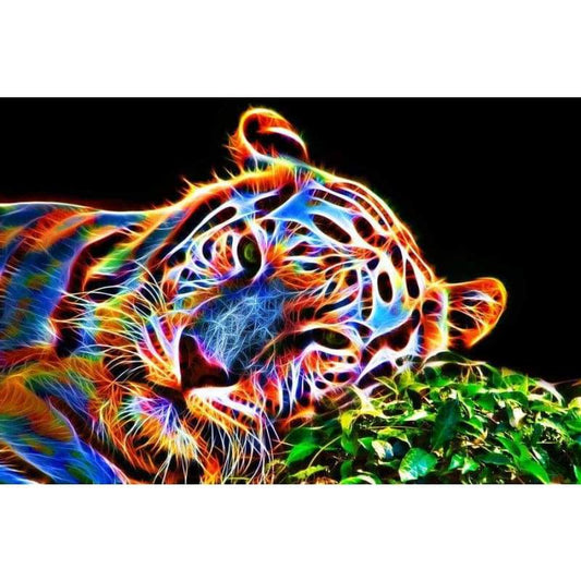 Rainbow fractal 12- Full Drill Diamond Painting - Special