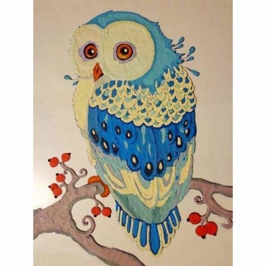 Special Cheap Cute Owl Picture Full Drill - 5D Diy Diamond
