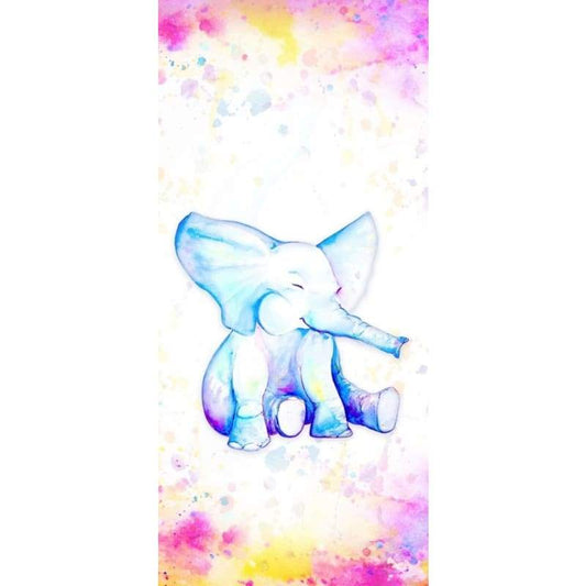 Watercolour Elephant- Full Drill Diamond Painting - Special